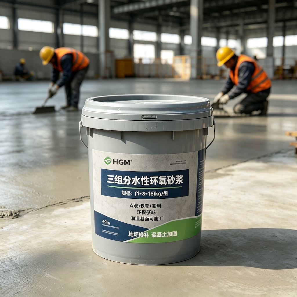 兴平三组份水性环氧砂浆